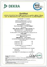 Scan: Biomasse-Zertifikat 2012-2013
