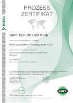GMP-Zertifikat BCN QM Milch 2023-2026